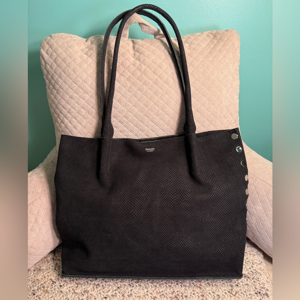 Hammitt Black Textured Tote